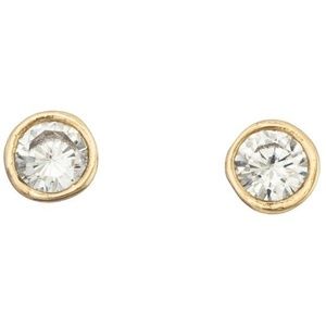 Bezel Crystal Post Earrings COMING SOON